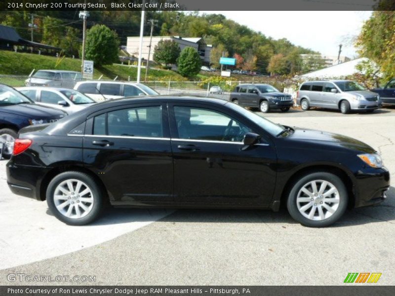 Black Clear Coat / Black 2014 Chrysler 200 Touring Sedan