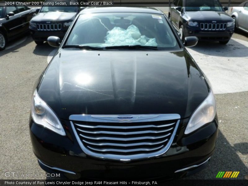 Black Clear Coat / Black 2014 Chrysler 200 Touring Sedan