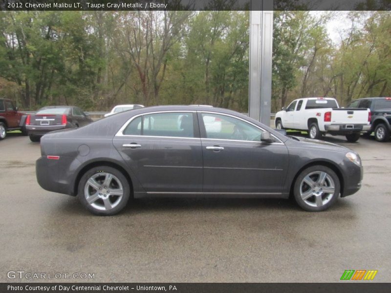 Taupe Gray Metallic / Ebony 2012 Chevrolet Malibu LT