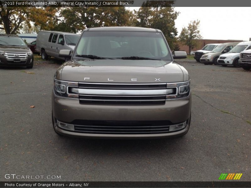 Mineral Gray Metallic / Charcoal Black 2013 Ford Flex Limited AWD