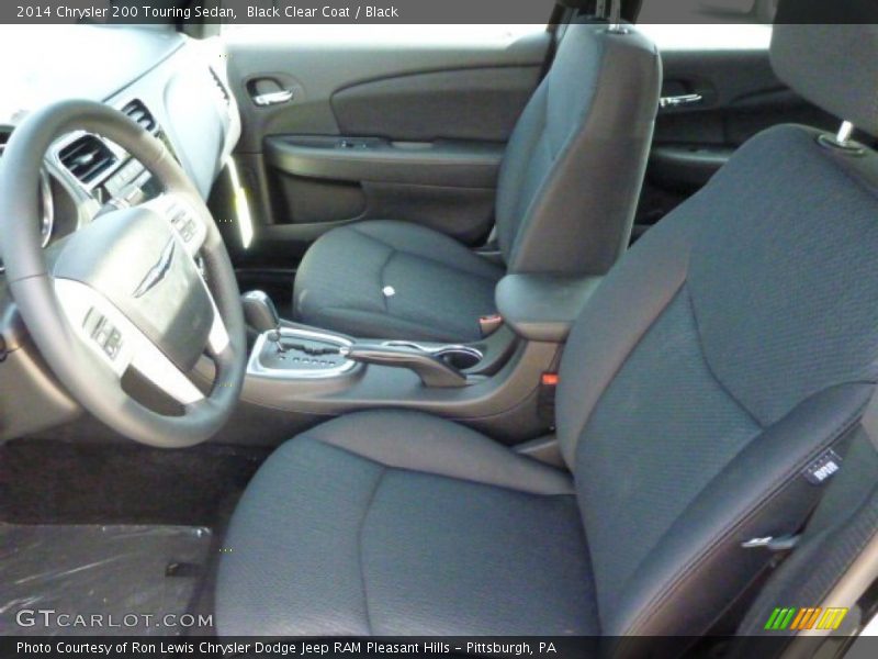 Black Clear Coat / Black 2014 Chrysler 200 Touring Sedan