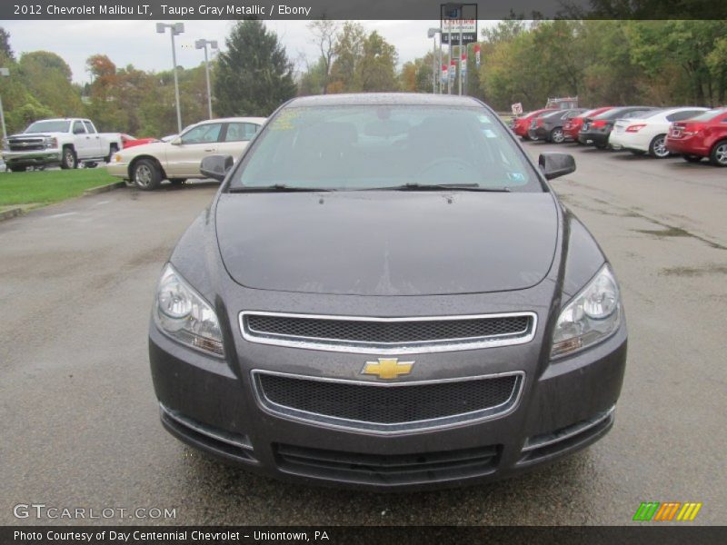 Taupe Gray Metallic / Ebony 2012 Chevrolet Malibu LT