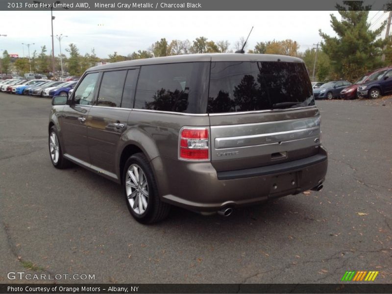 Mineral Gray Metallic / Charcoal Black 2013 Ford Flex Limited AWD