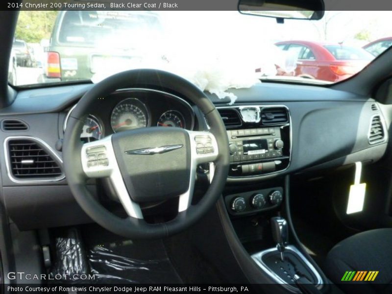 Black Clear Coat / Black 2014 Chrysler 200 Touring Sedan