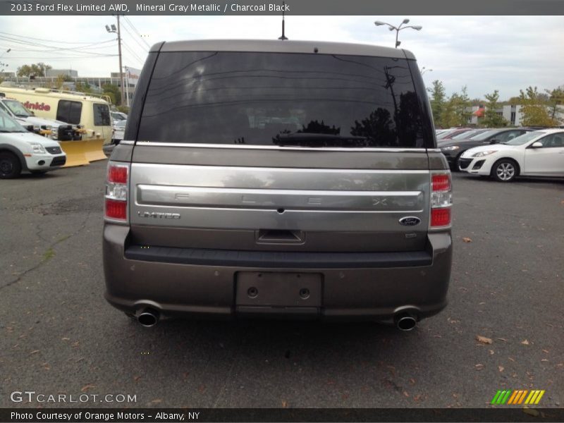 Mineral Gray Metallic / Charcoal Black 2013 Ford Flex Limited AWD