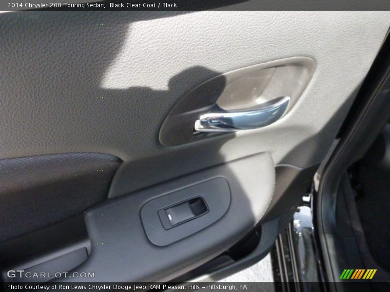Black Clear Coat / Black 2014 Chrysler 200 Touring Sedan