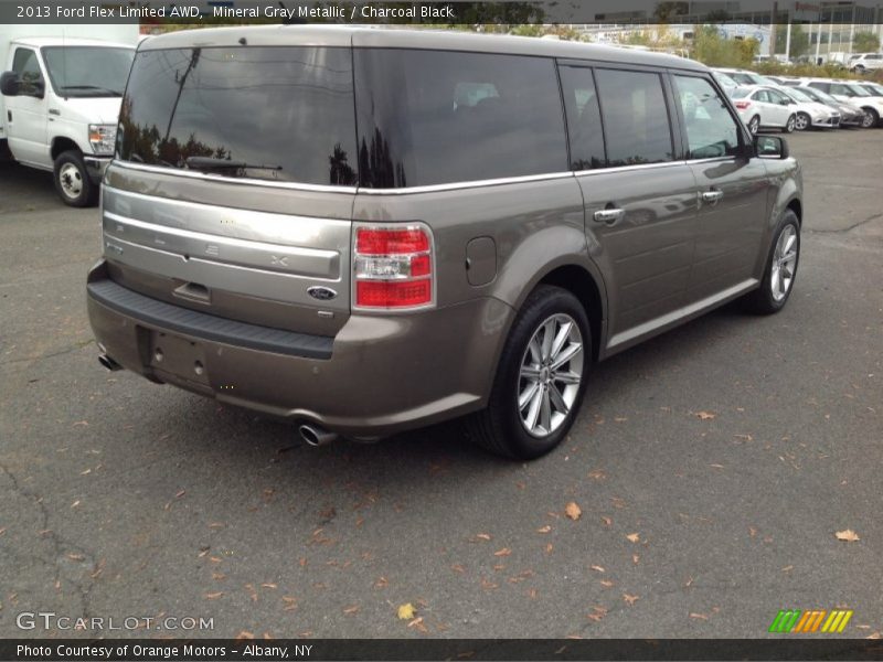 Mineral Gray Metallic / Charcoal Black 2013 Ford Flex Limited AWD