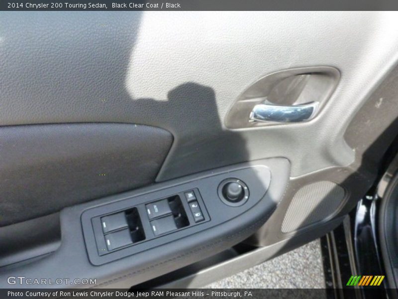 Black Clear Coat / Black 2014 Chrysler 200 Touring Sedan