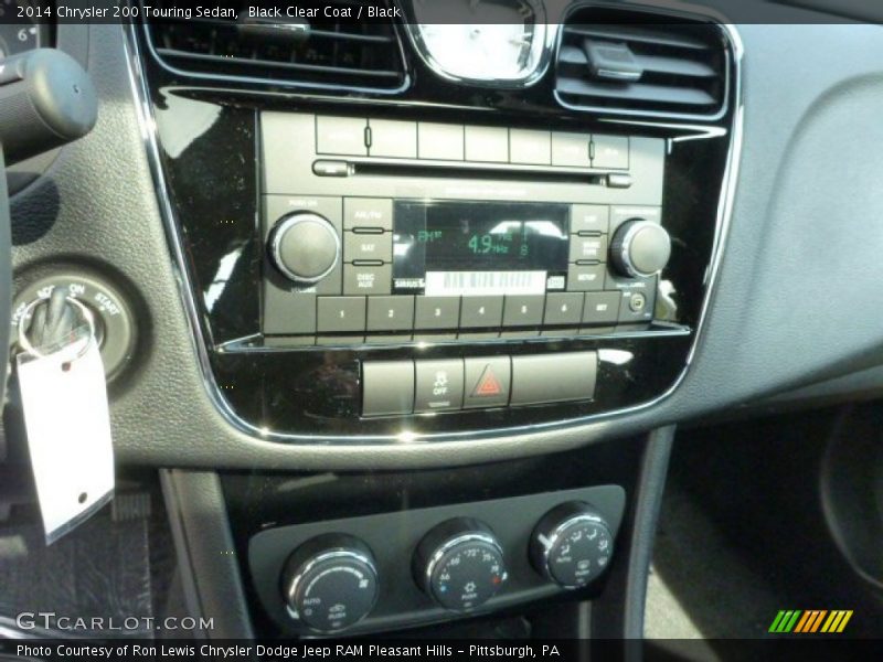 Black Clear Coat / Black 2014 Chrysler 200 Touring Sedan