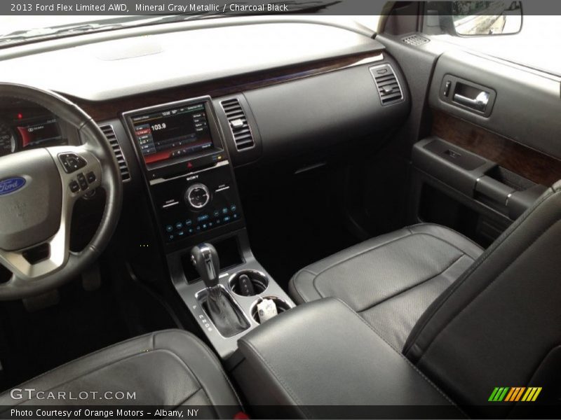 Mineral Gray Metallic / Charcoal Black 2013 Ford Flex Limited AWD