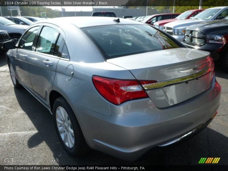 Billet Silver Metallic / Black 2014 Chrysler 200 Touring Sedan