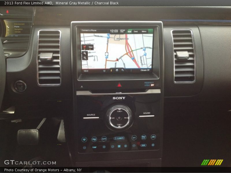 Mineral Gray Metallic / Charcoal Black 2013 Ford Flex Limited AWD