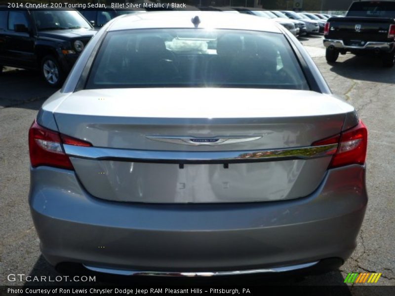 Billet Silver Metallic / Black 2014 Chrysler 200 Touring Sedan