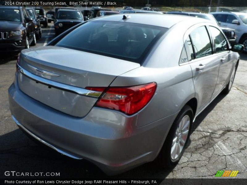 Billet Silver Metallic / Black 2014 Chrysler 200 Touring Sedan