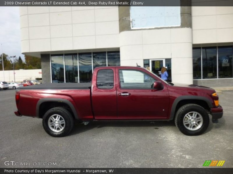  2009 Colorado LT Extended Cab 4x4 Deep Ruby Red Metallic