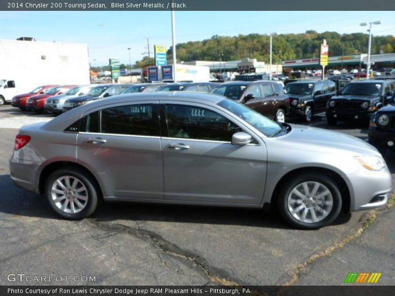 Billet Silver Metallic / Black 2014 Chrysler 200 Touring Sedan
