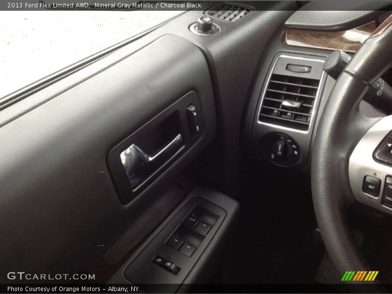 Mineral Gray Metallic / Charcoal Black 2013 Ford Flex Limited AWD