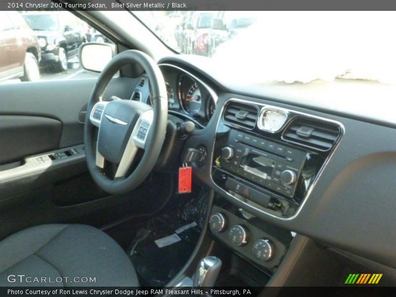 Billet Silver Metallic / Black 2014 Chrysler 200 Touring Sedan