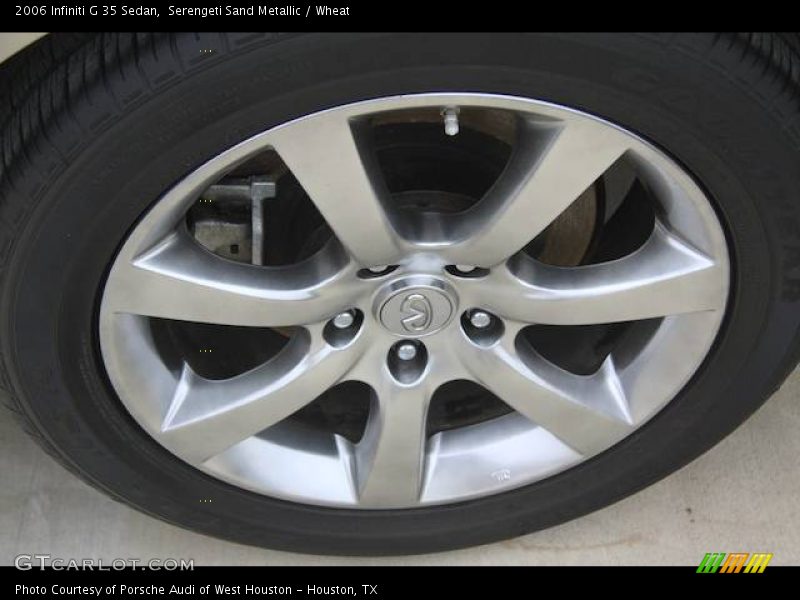 Serengeti Sand Metallic / Wheat 2006 Infiniti G 35 Sedan