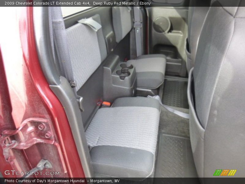Deep Ruby Red Metallic / Ebony 2009 Chevrolet Colorado LT Extended Cab 4x4