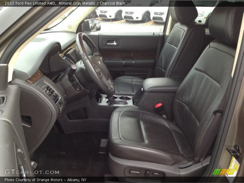 Mineral Gray Metallic / Charcoal Black 2013 Ford Flex Limited AWD