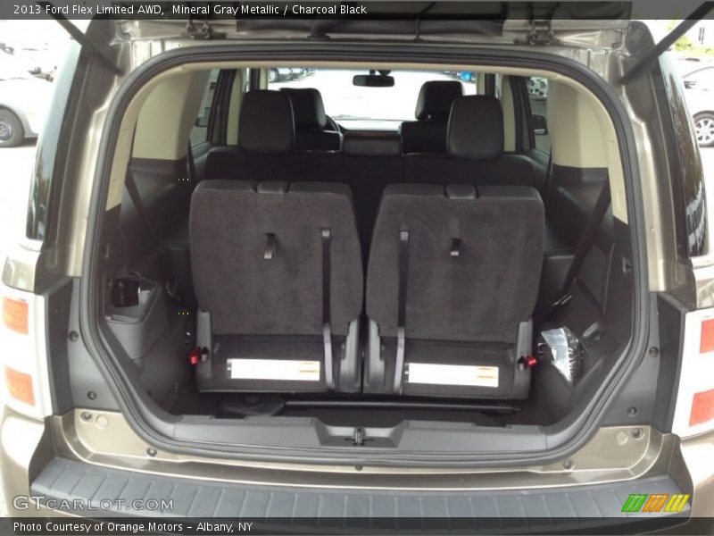 Mineral Gray Metallic / Charcoal Black 2013 Ford Flex Limited AWD