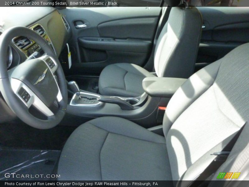 Billet Silver Metallic / Black 2014 Chrysler 200 Touring Sedan