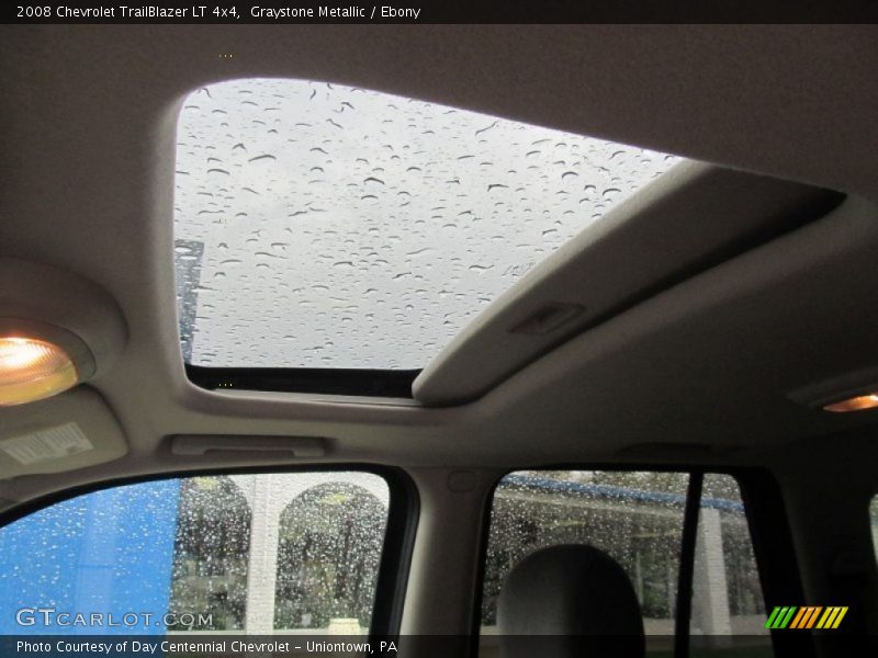 Graystone Metallic / Ebony 2008 Chevrolet TrailBlazer LT 4x4