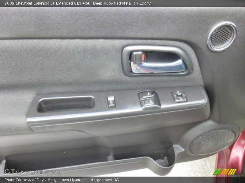 Deep Ruby Red Metallic / Ebony 2009 Chevrolet Colorado LT Extended Cab 4x4