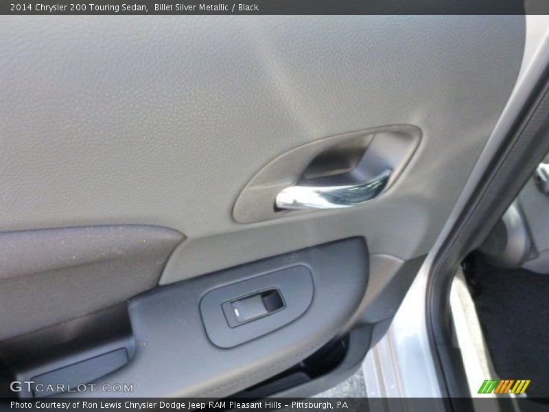 Billet Silver Metallic / Black 2014 Chrysler 200 Touring Sedan