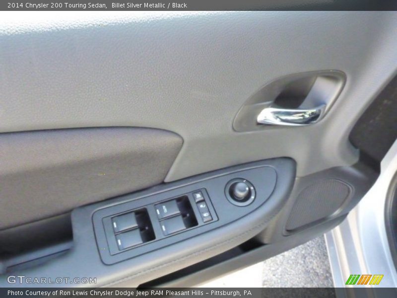 Billet Silver Metallic / Black 2014 Chrysler 200 Touring Sedan