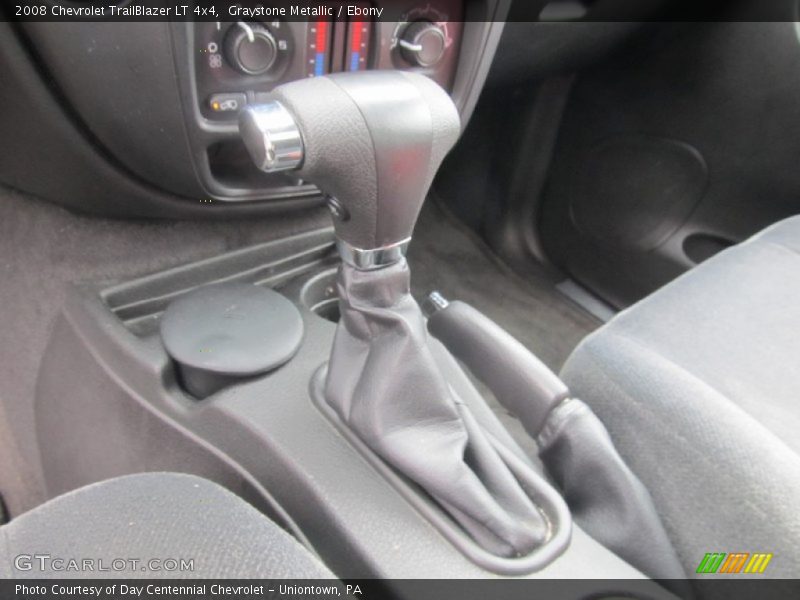 Graystone Metallic / Ebony 2008 Chevrolet TrailBlazer LT 4x4