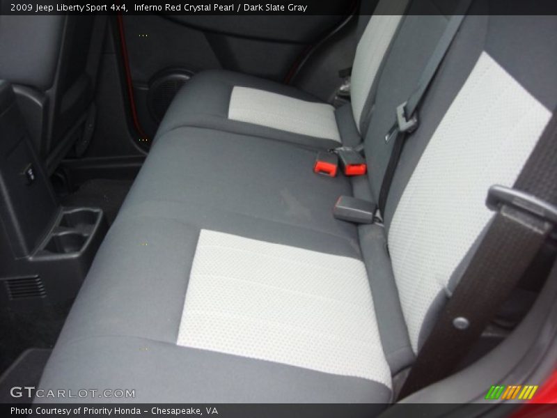 Inferno Red Crystal Pearl / Dark Slate Gray 2009 Jeep Liberty Sport 4x4