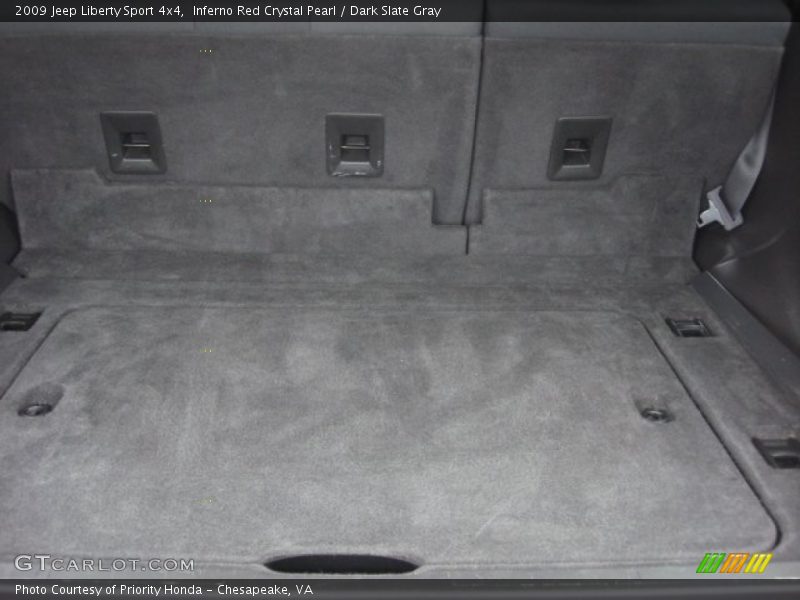 Inferno Red Crystal Pearl / Dark Slate Gray 2009 Jeep Liberty Sport 4x4