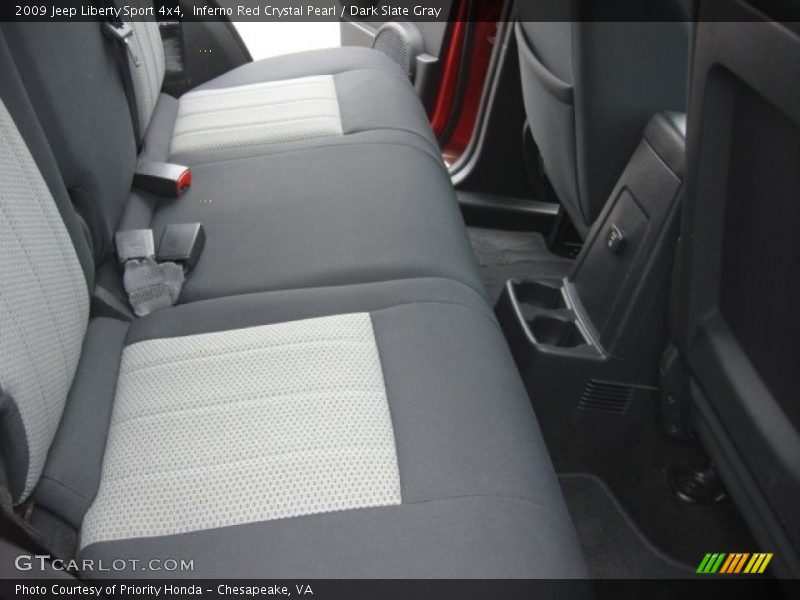 Inferno Red Crystal Pearl / Dark Slate Gray 2009 Jeep Liberty Sport 4x4