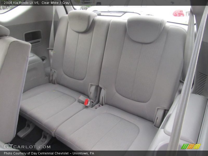 Clear White / Gray 2008 Kia Rondo LX V6