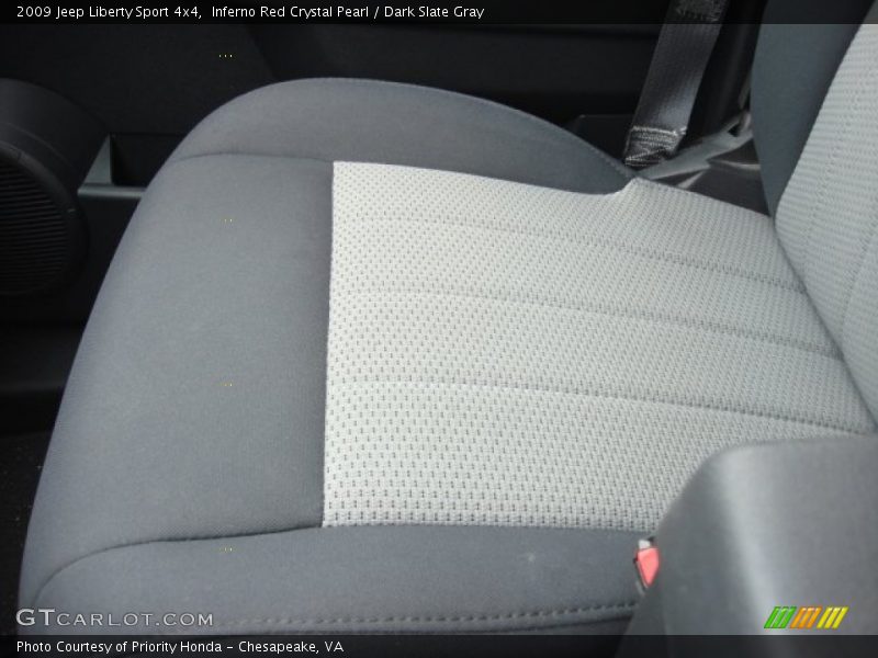Inferno Red Crystal Pearl / Dark Slate Gray 2009 Jeep Liberty Sport 4x4