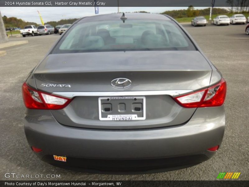 Harbor Gray Metallic / Gray 2014 Hyundai Sonata GLS
