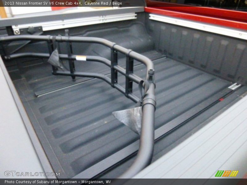 Cayenne Red / Beige 2013 Nissan Frontier SV V6 Crew Cab 4x4
