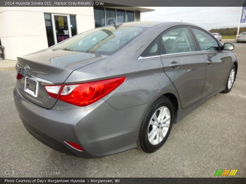 Harbor Gray Metallic / Gray 2014 Hyundai Sonata GLS