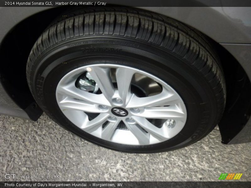 Harbor Gray Metallic / Gray 2014 Hyundai Sonata GLS