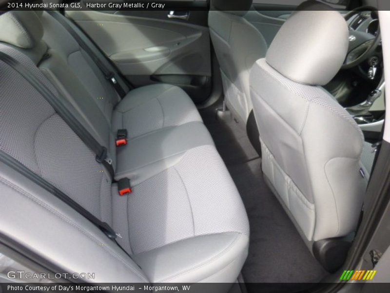 Harbor Gray Metallic / Gray 2014 Hyundai Sonata GLS