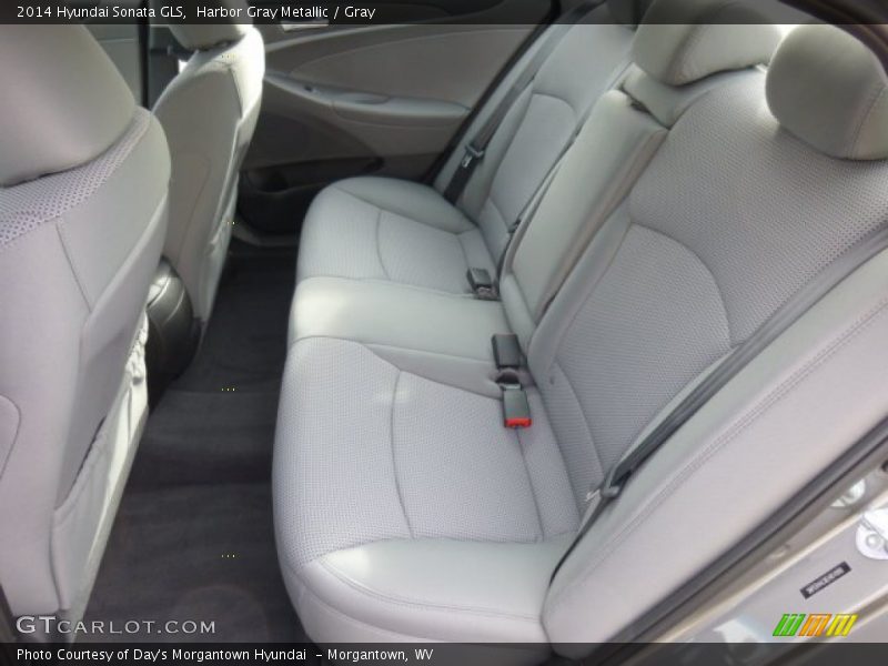 Harbor Gray Metallic / Gray 2014 Hyundai Sonata GLS