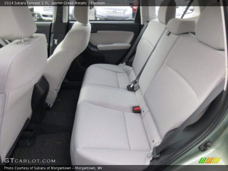 Jasmin Green Metallic / Platinum 2014 Subaru Forester 2.5i