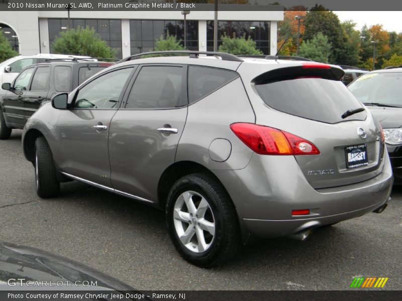 Platinum Graphite Metallic / Black 2010 Nissan Murano SL AWD