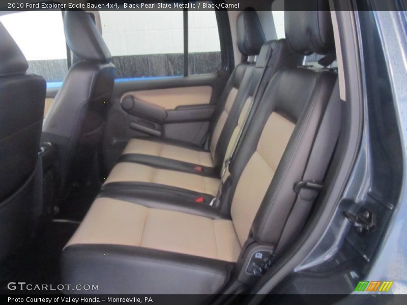 Black Pearl Slate Metallic / Black/Camel 2010 Ford Explorer Eddie Bauer 4x4