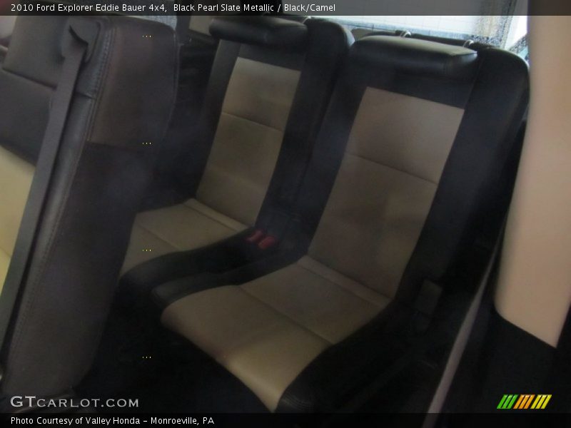 Black Pearl Slate Metallic / Black/Camel 2010 Ford Explorer Eddie Bauer 4x4