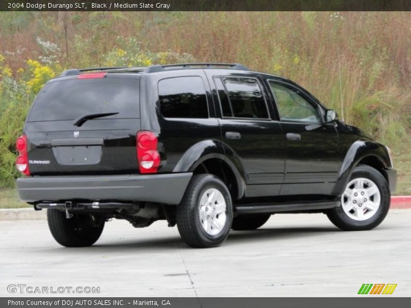 Black / Medium Slate Gray 2004 Dodge Durango SLT