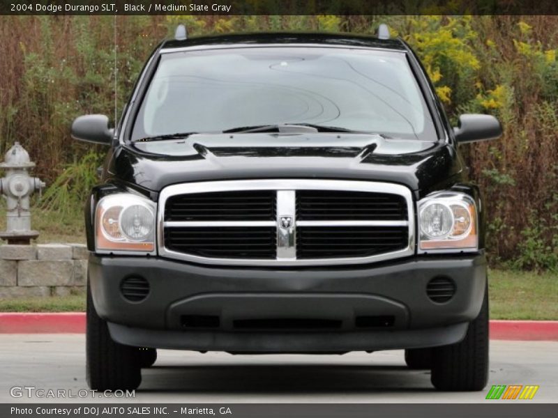 Black / Medium Slate Gray 2004 Dodge Durango SLT