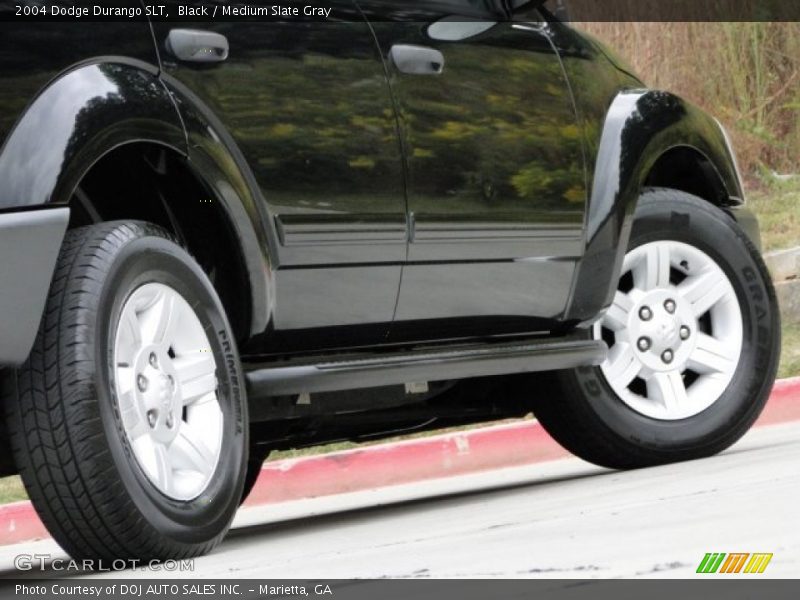 Black / Medium Slate Gray 2004 Dodge Durango SLT